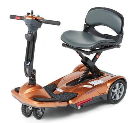 Image of TranSport S19M EZ Fold Manual Folding Mobility Scooter, 11.5 Ah Li battery pack