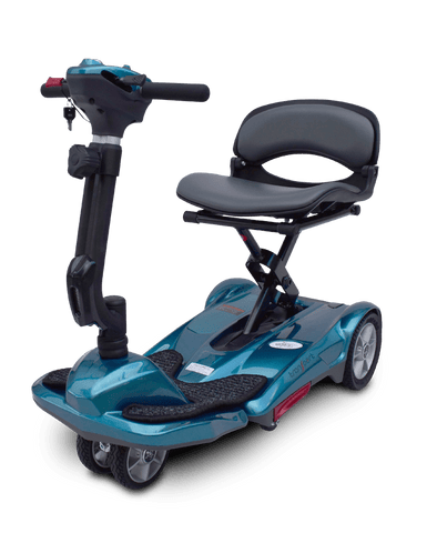 Image of TranSport S19M EZ Fold Manual Folding Mobility Scooter, 11.5 Ah Li battery pack