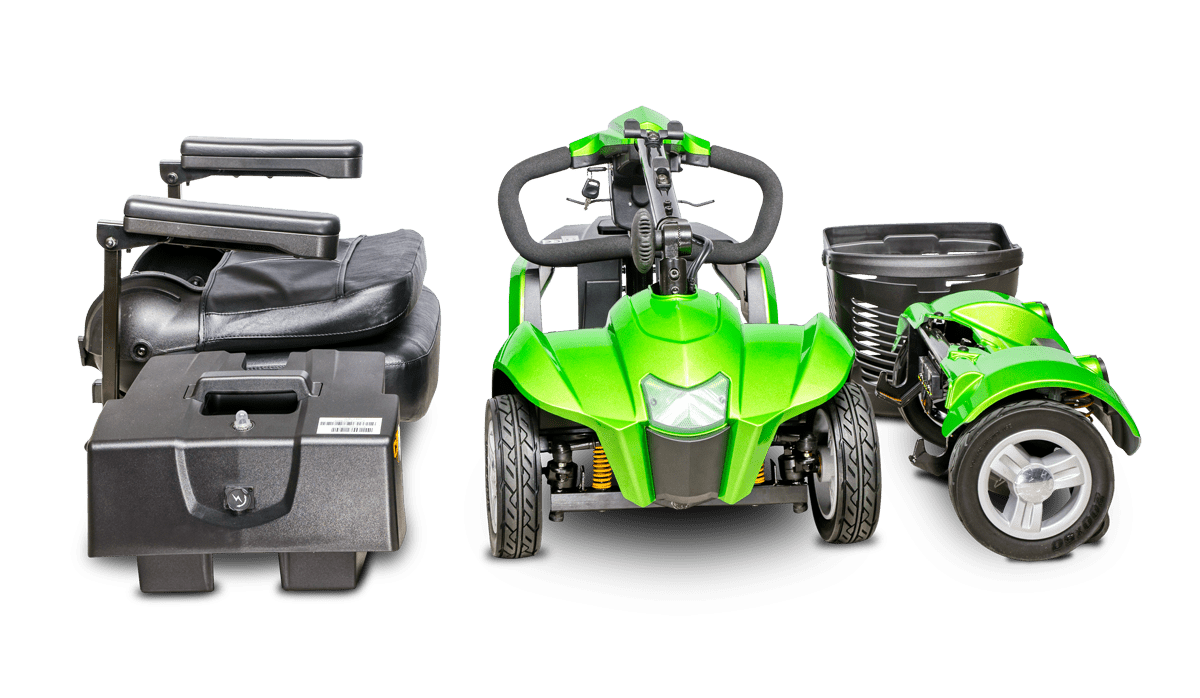 CityCruzer transportable mobility scooter