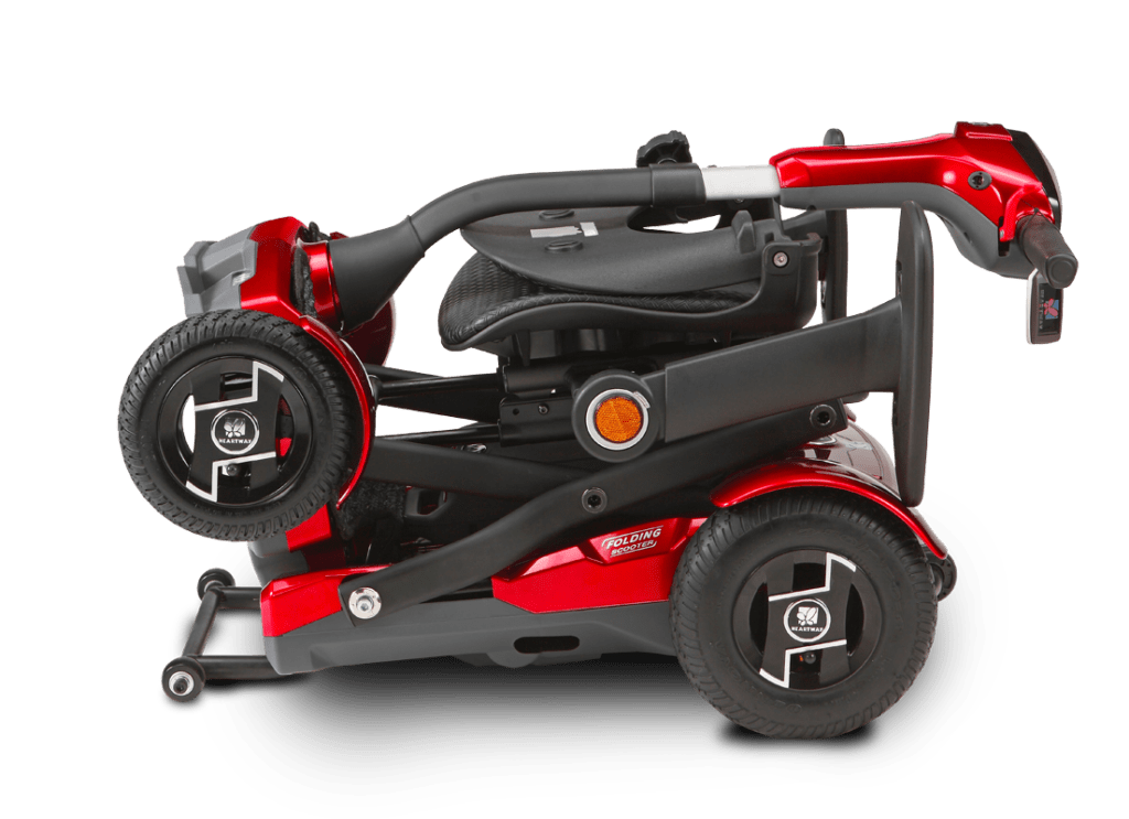 TEQNO Automatic Folding Scooter with laser-guided technology