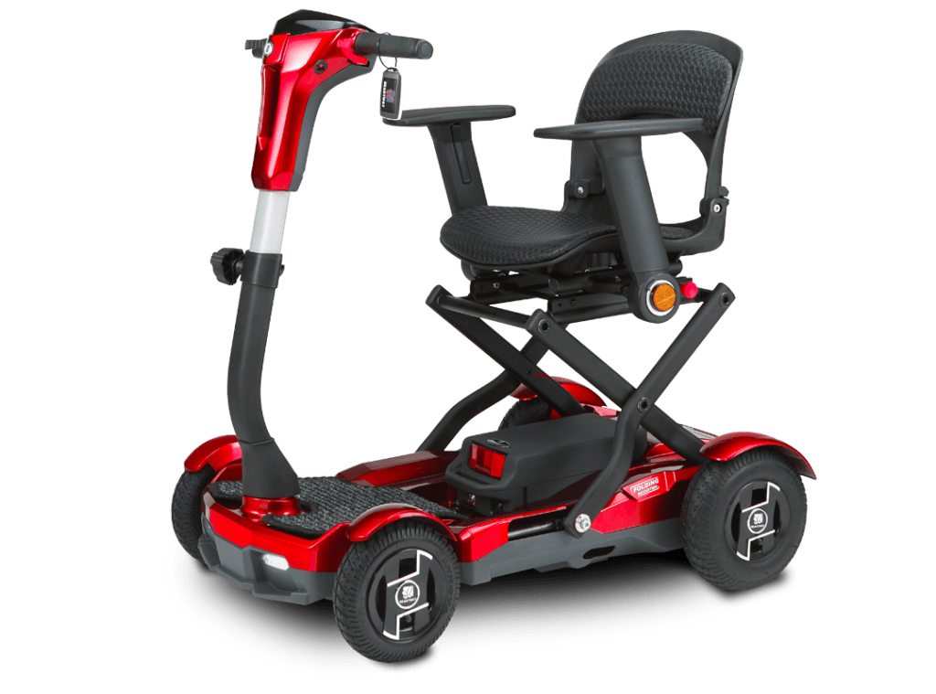 TEQNO Automatic Folding Scooter with laser-guided technology