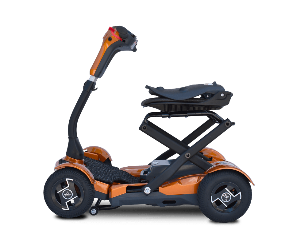 TEQNO Automatic Folding Scooter with laser-guided technology