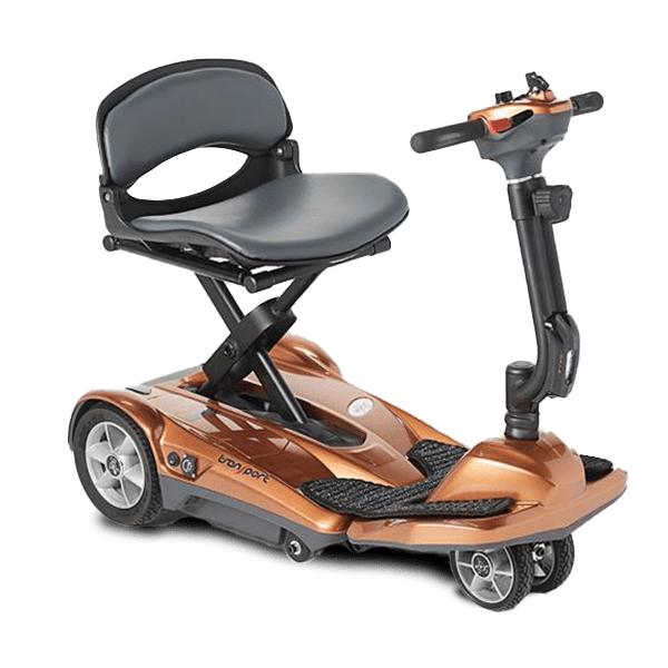 TranSport AF+ Automatic Folding Mobility Scooter with Remote