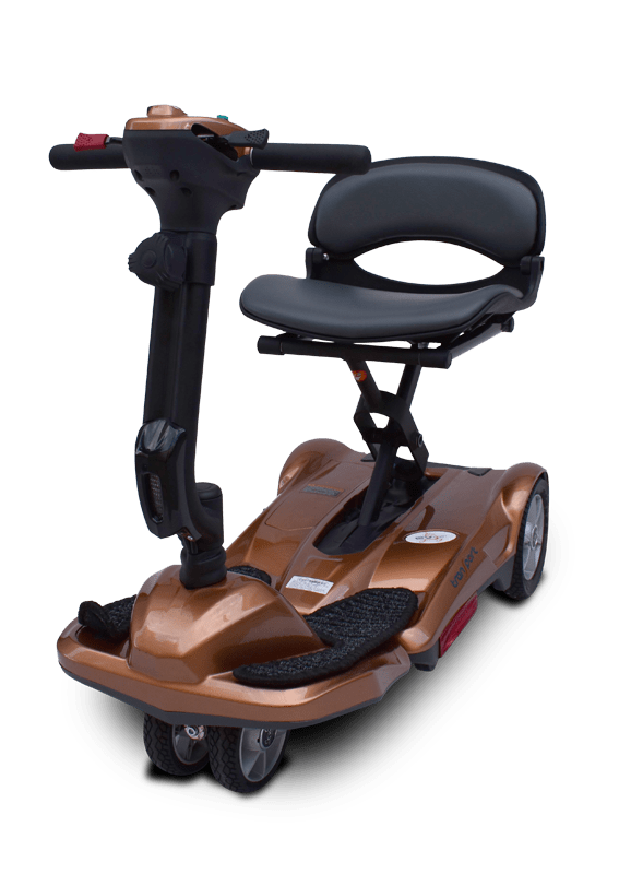 TranSport S19M EZ Fold Manual Folding Mobility Scooter, 11.5 Ah Li battery pack